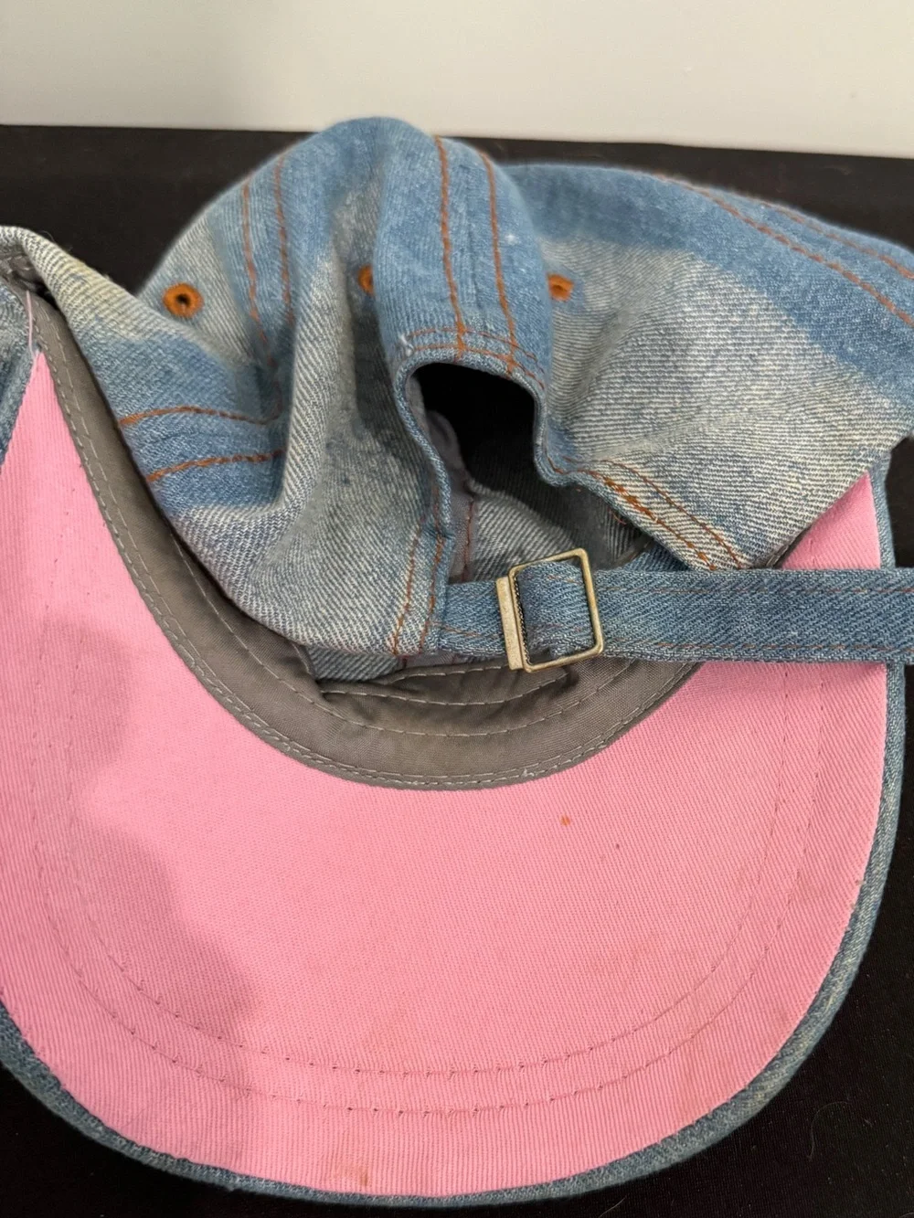 Denim Rhinestone Embellished SEXY Baseball Cap